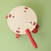 Traditional outdoor chicken pecking rice wooden educational toy children outdoor chicken pecking Rice Children outdoor chicken pecking rice Specification image